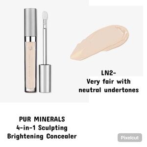 PUR MINERALS 4-in-1 Sculpting Brightening Concealer-LN2